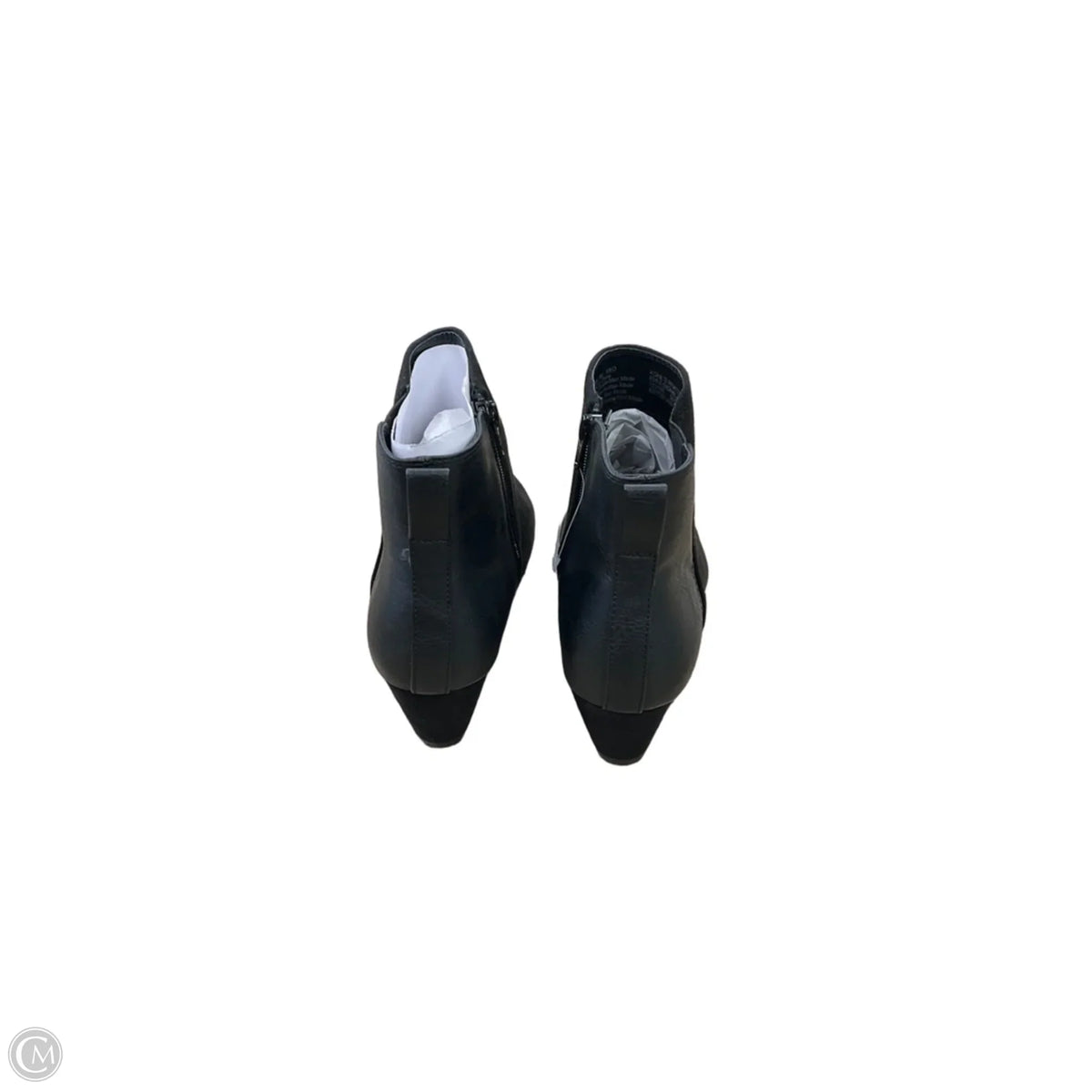 Boots Ankle Heels By Croft And Barrow In Black, Size: 8