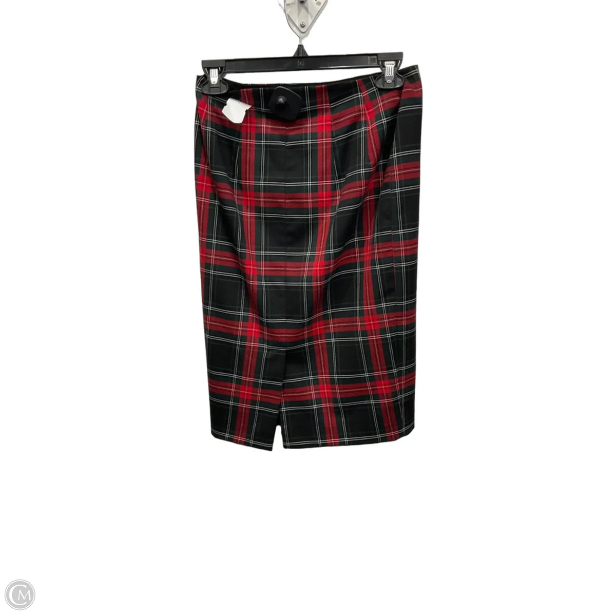 Skirt Midi By Express In Black & Red, Size: 0