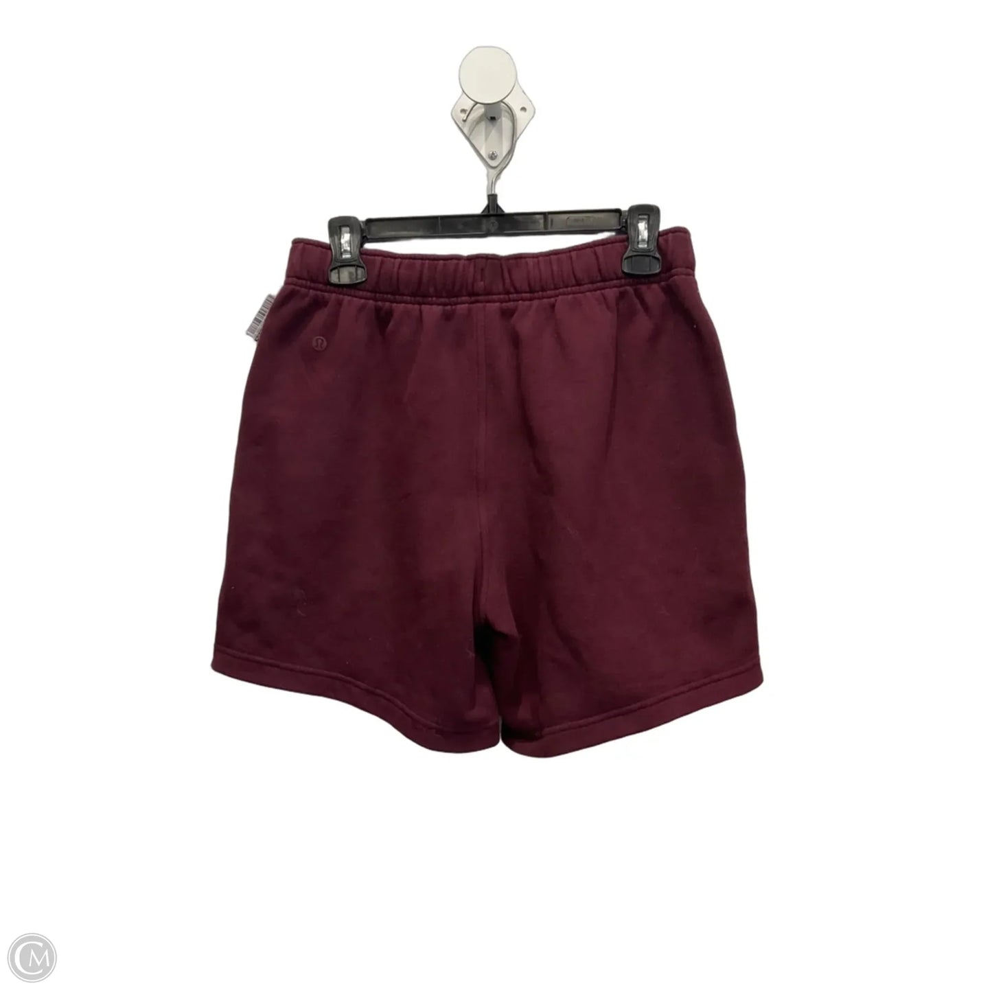 Athletic Shorts By Lululemon In Maroon, Size: 4