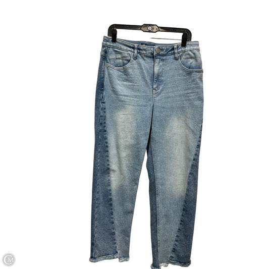 Jeans Straight By Democracy In Blue Denim, Size: 12