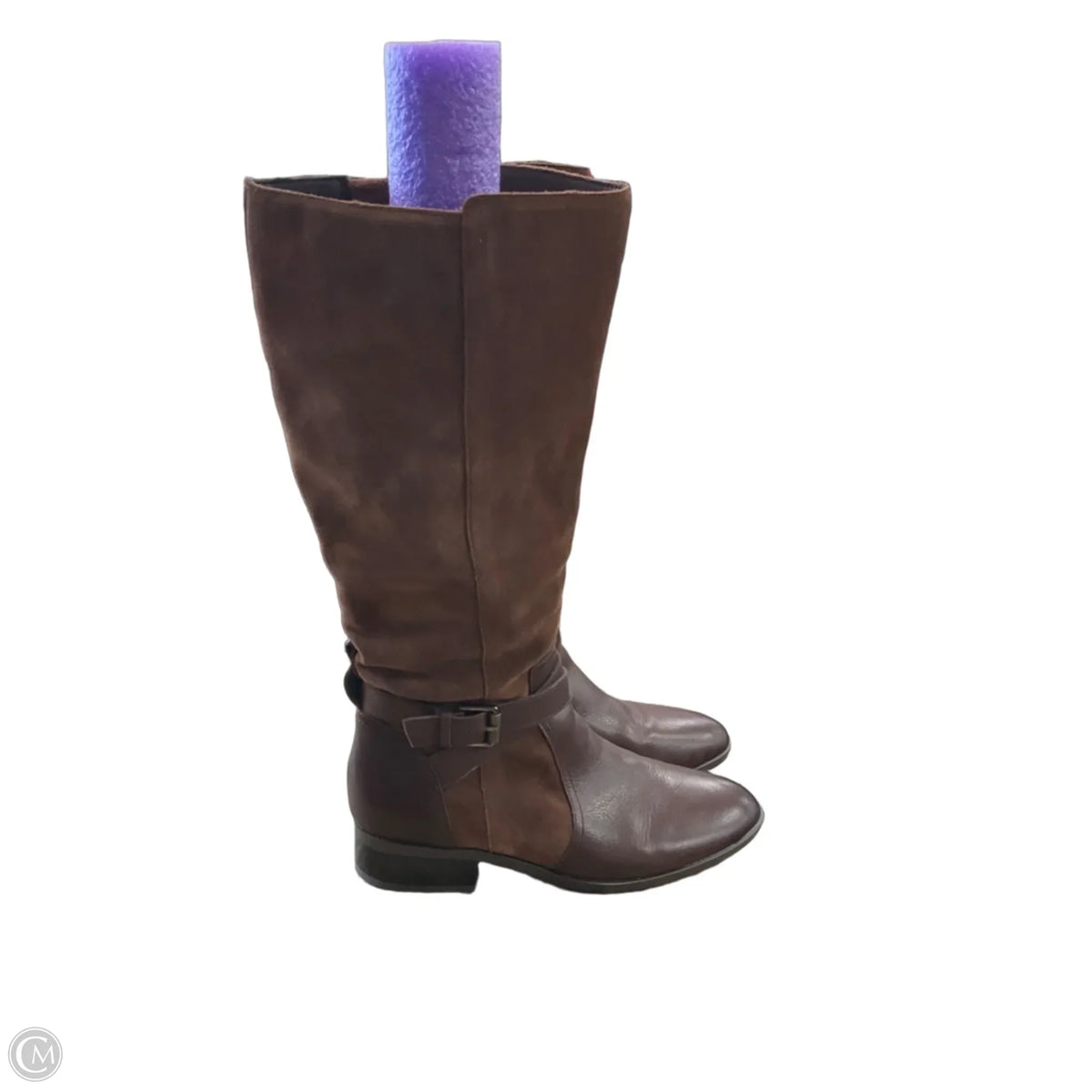 Boots Knee Flats By Naturalizer In Brown, Size: 9