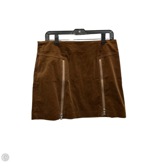 Skirt Mini & Short By Avec Les Filles In Brown, Size: 12