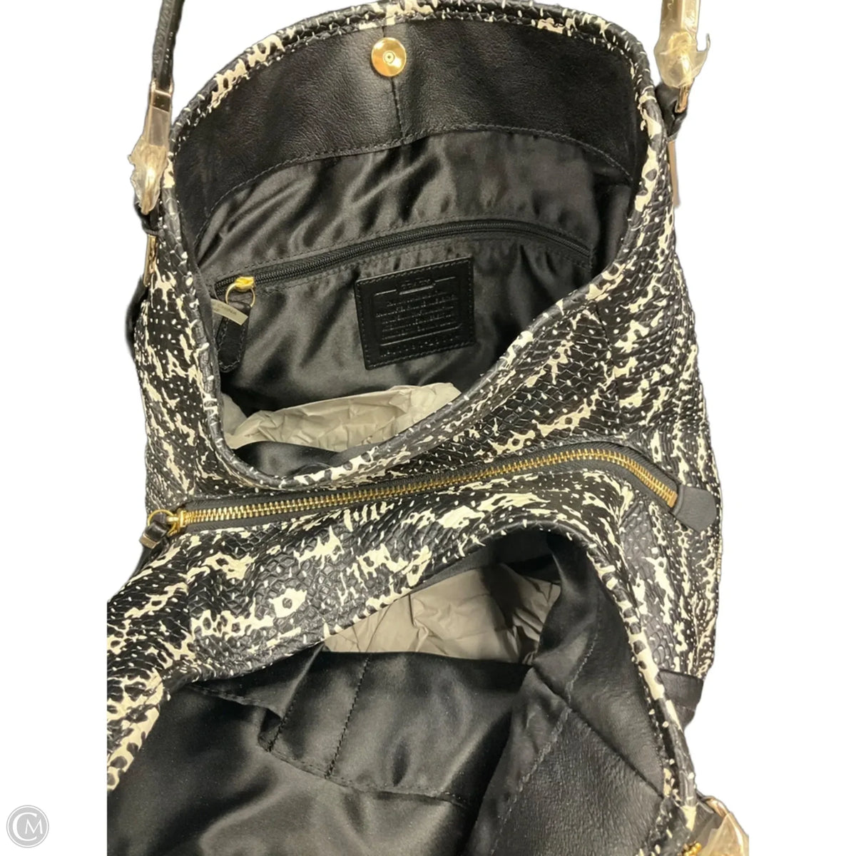 Handbag Designer By Coach, Size: Large