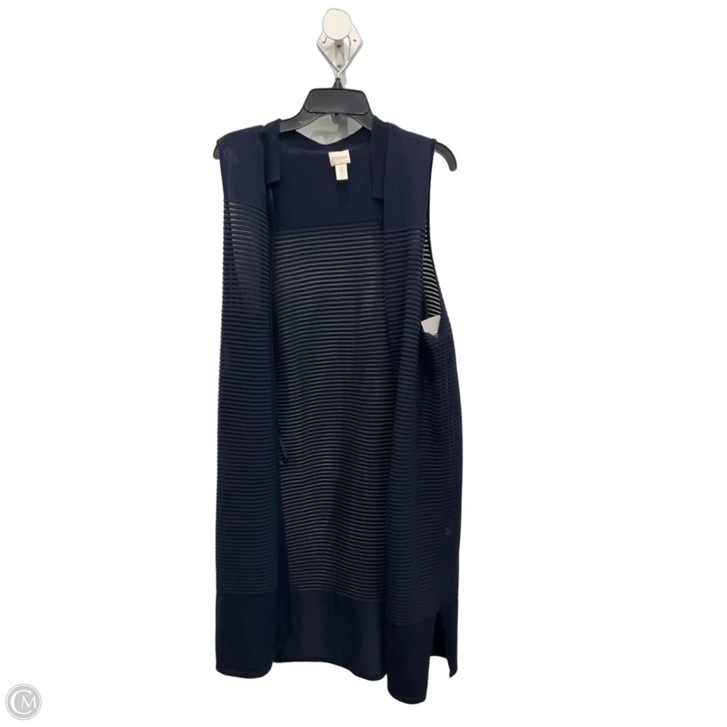 Cardigan By Chicos In Navy, Size: L