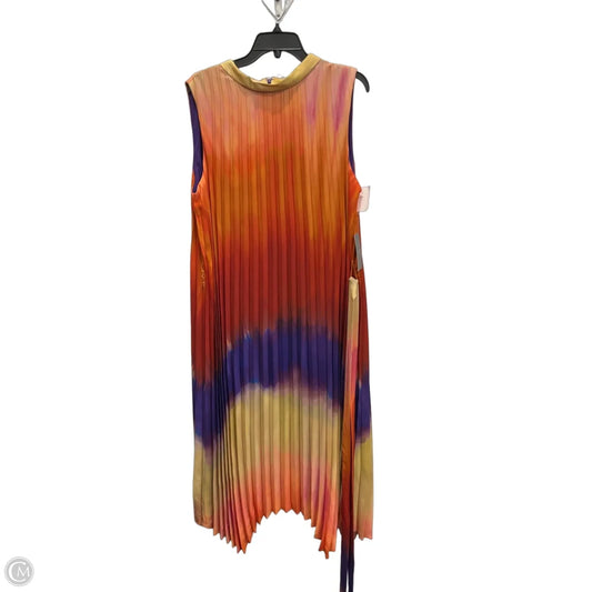 Dress Party Long By Tahari In Multi-colored, Size: Xl