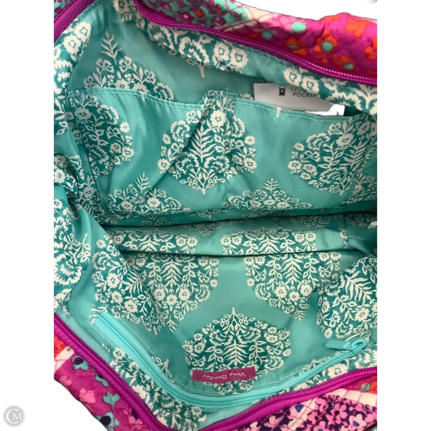 Handbag By Vera Bradley, Size: Medium