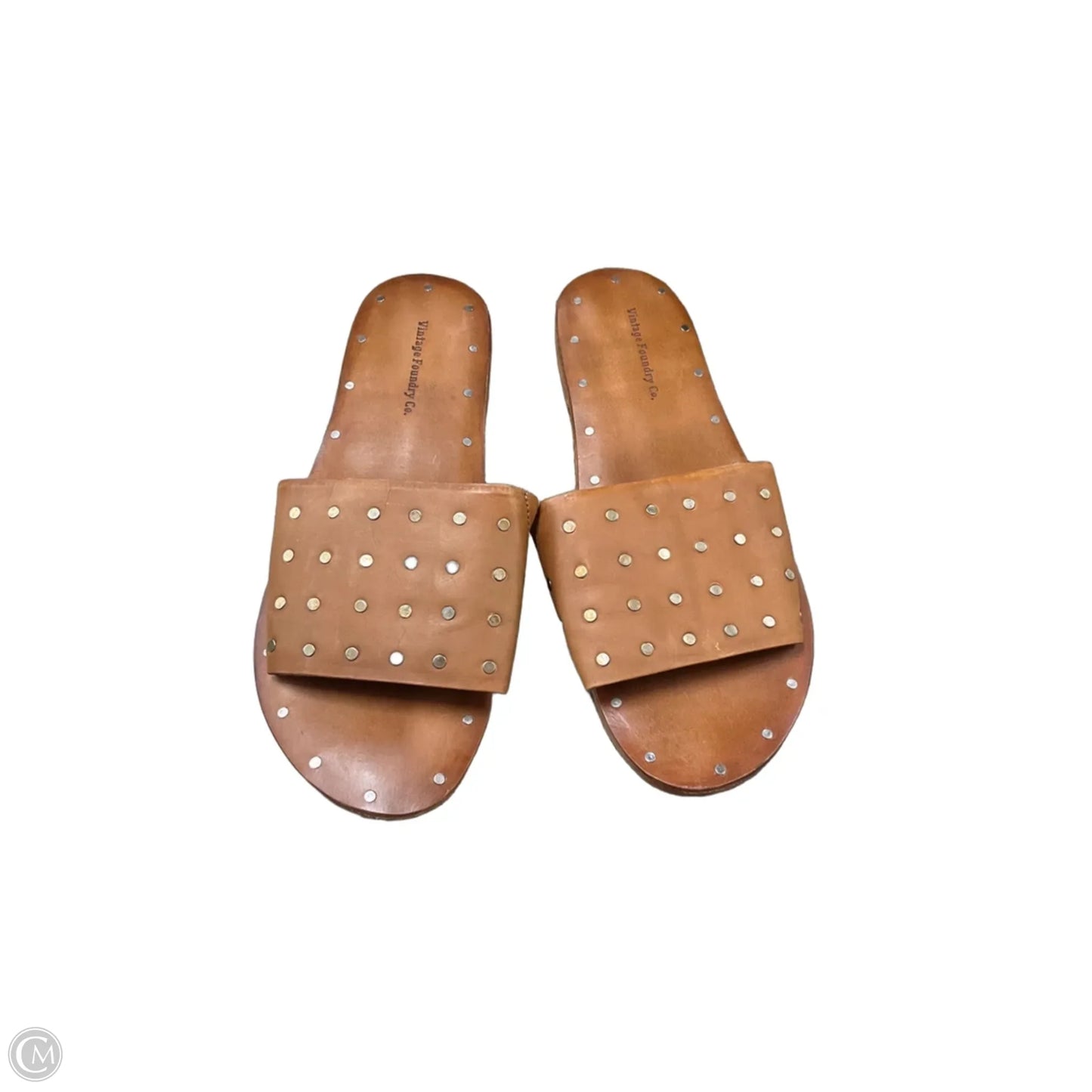 Sandals Flats By Cmb In Brown, Size: 8