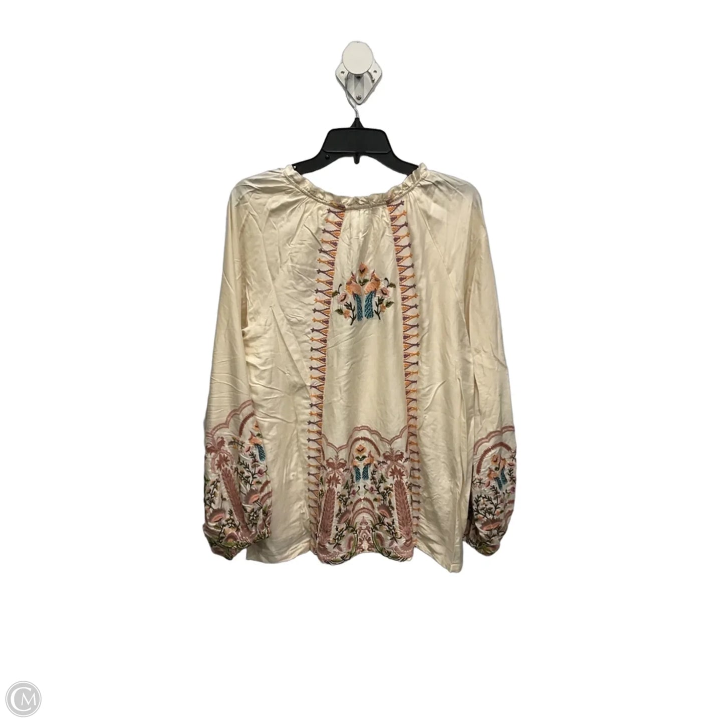 Top 3/4 Sleeve By Cma In Teal, Size: Xs