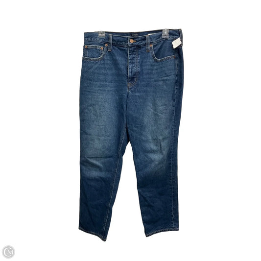 Jeans Straight By J. Crew In Blue, Size: 26
