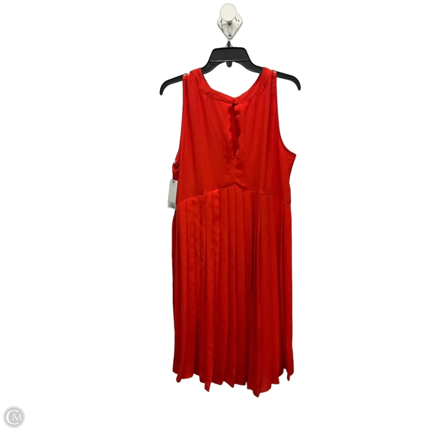 Dress Casual Midi By Dr2 In Red, Size: 1x