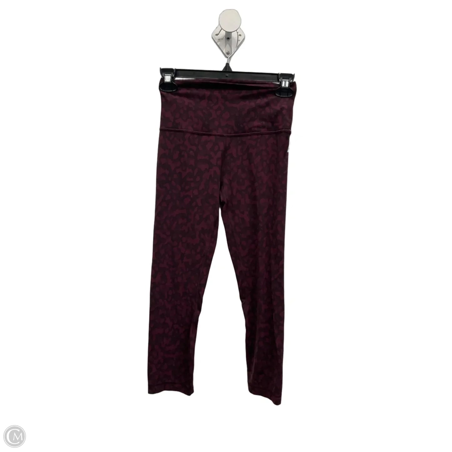Athletic Leggings By Lululemon In Purple, Size: 4
