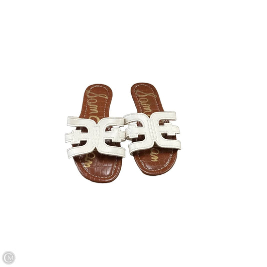 Sandals Flats By Sam Edelman In White, Size: 7.5