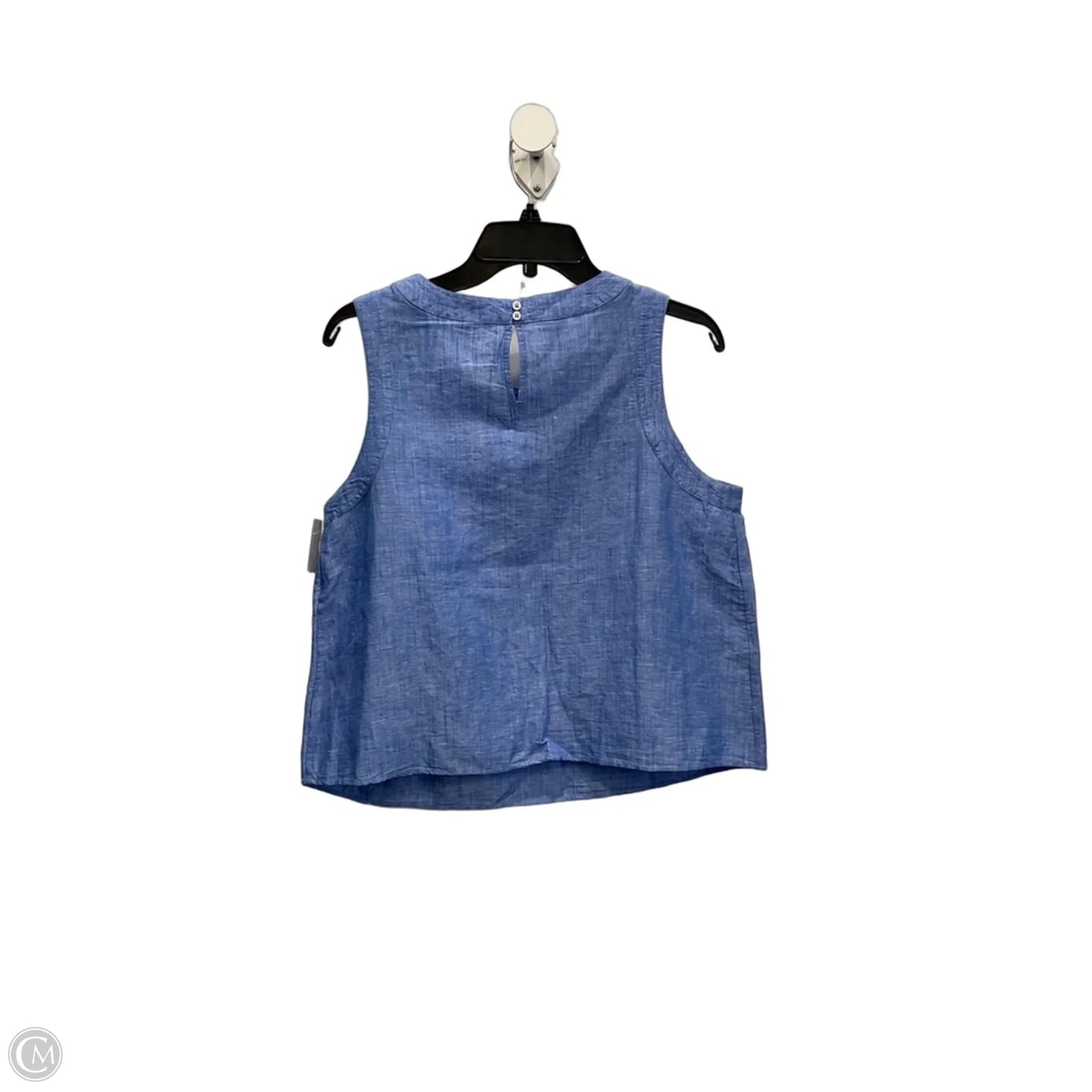 Top Sleeveless By Talbots In Blue, Size: M