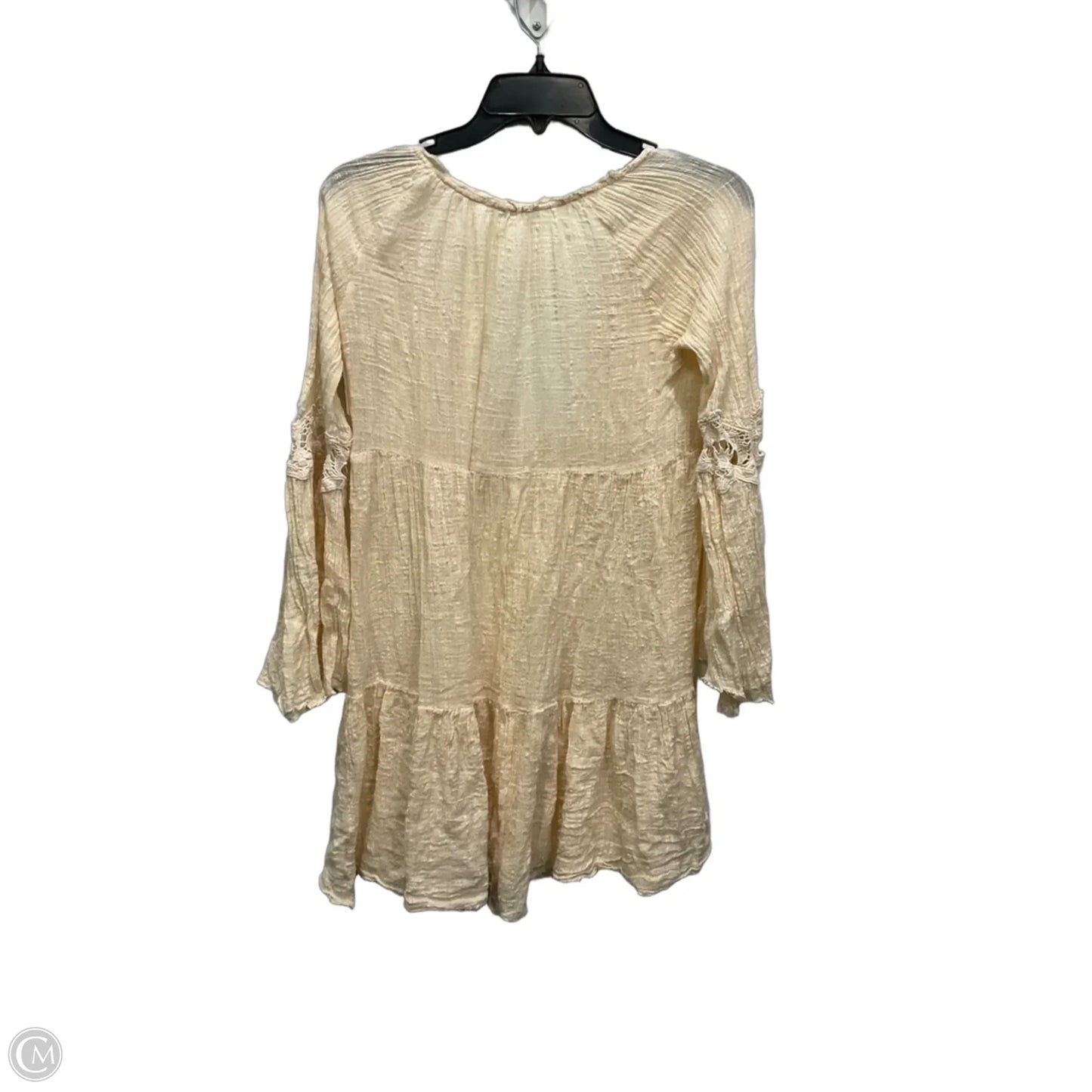Top Long Sleeve By Free People In Cream, Size: Xs