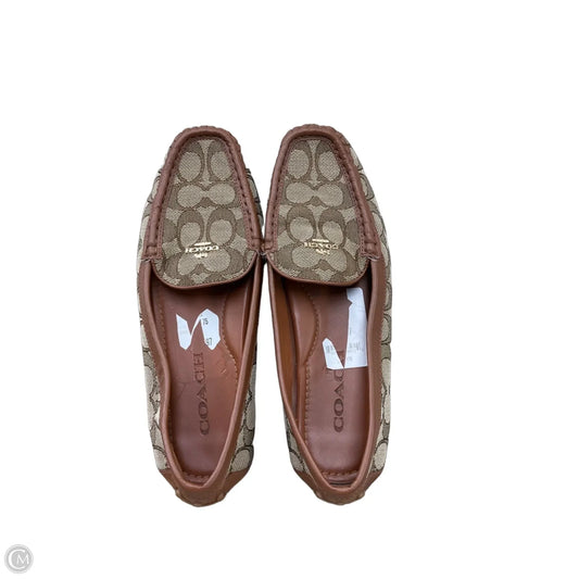 Shoes Designer By Coach In Brown, Size: 7.5