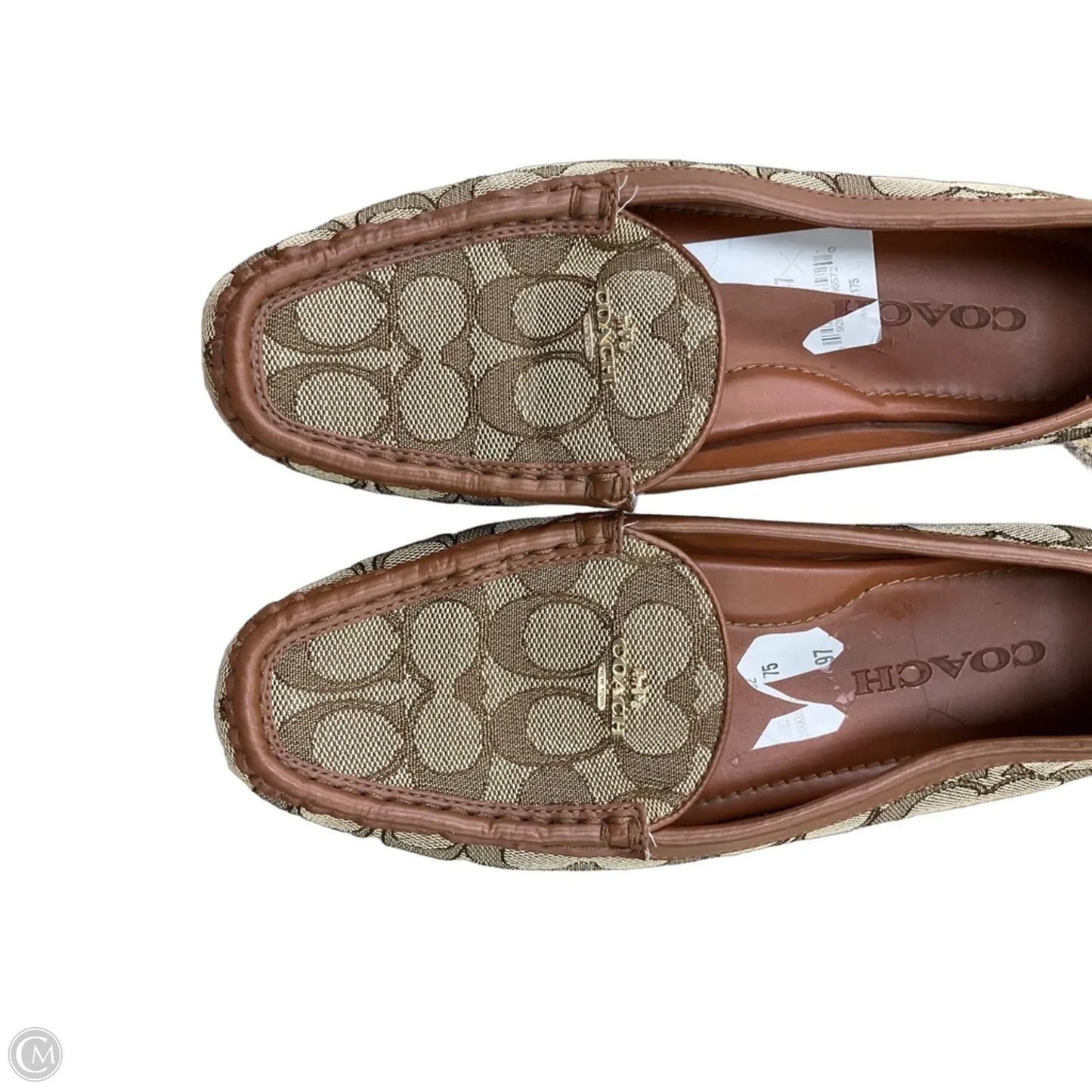 Shoes Designer By Coach In Brown, Size: 7.5