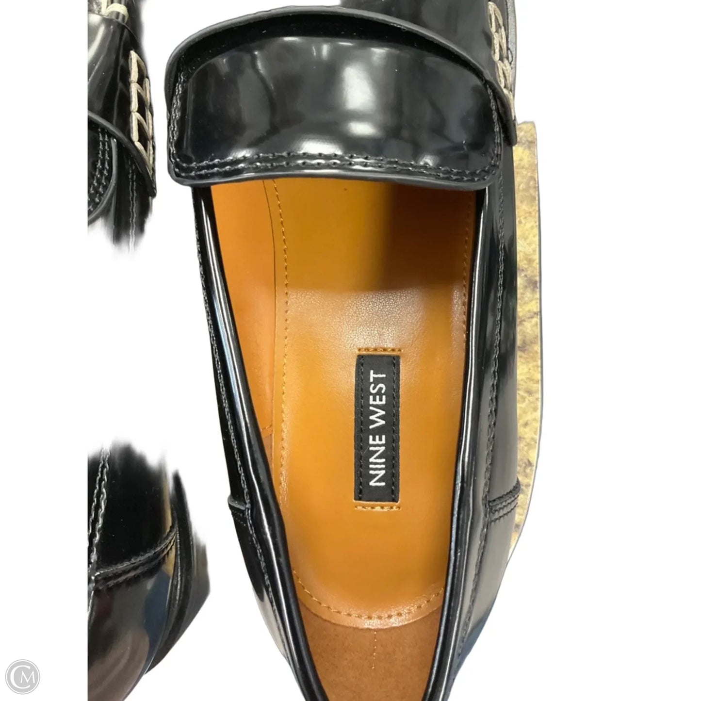 Shoes Flats By Nine West In Black, Size: 9.5