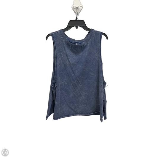 Top 2pc Sleeveless By Free People In Blue, Size: L