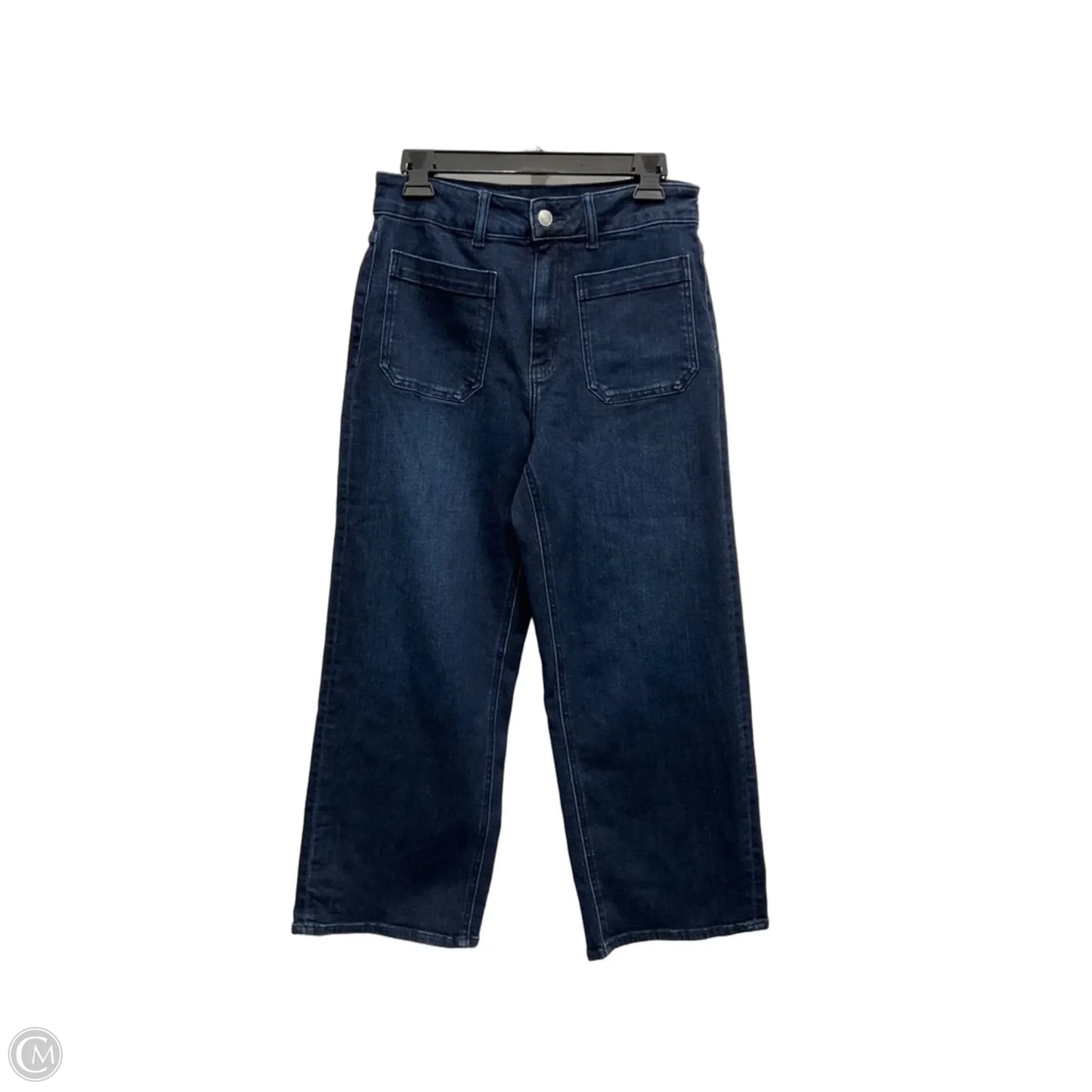 Jeans Boot Cut By Quince In Blue, Size: 6