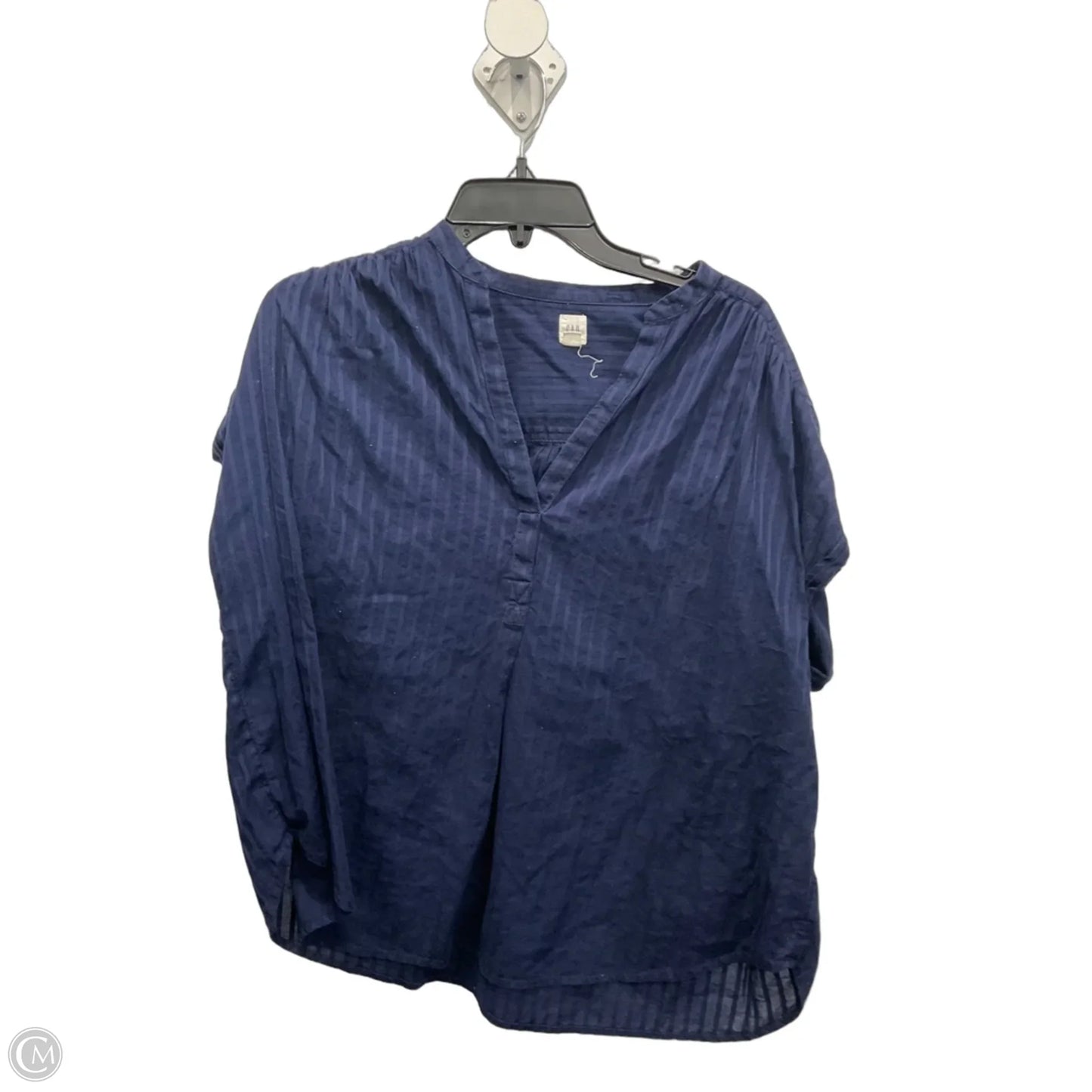 Top Sleeveless By Gap In Navy, Size: L