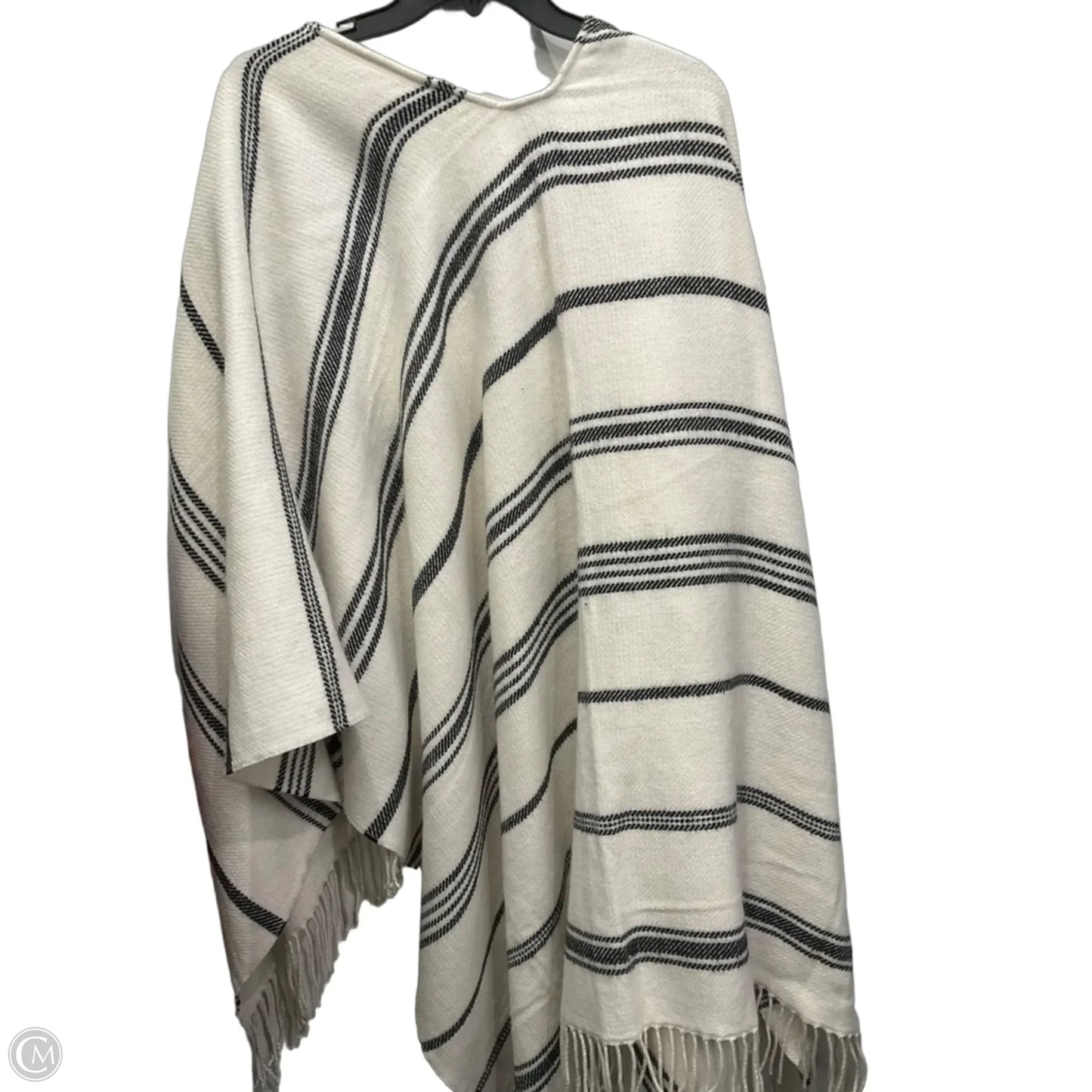 Poncho By J. Crew In Striped Pattern