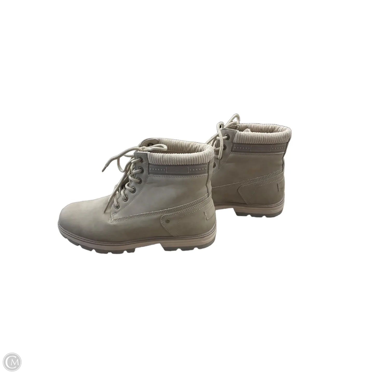 Boots Hiking By Clothes Mentor In Beige, Size: 10