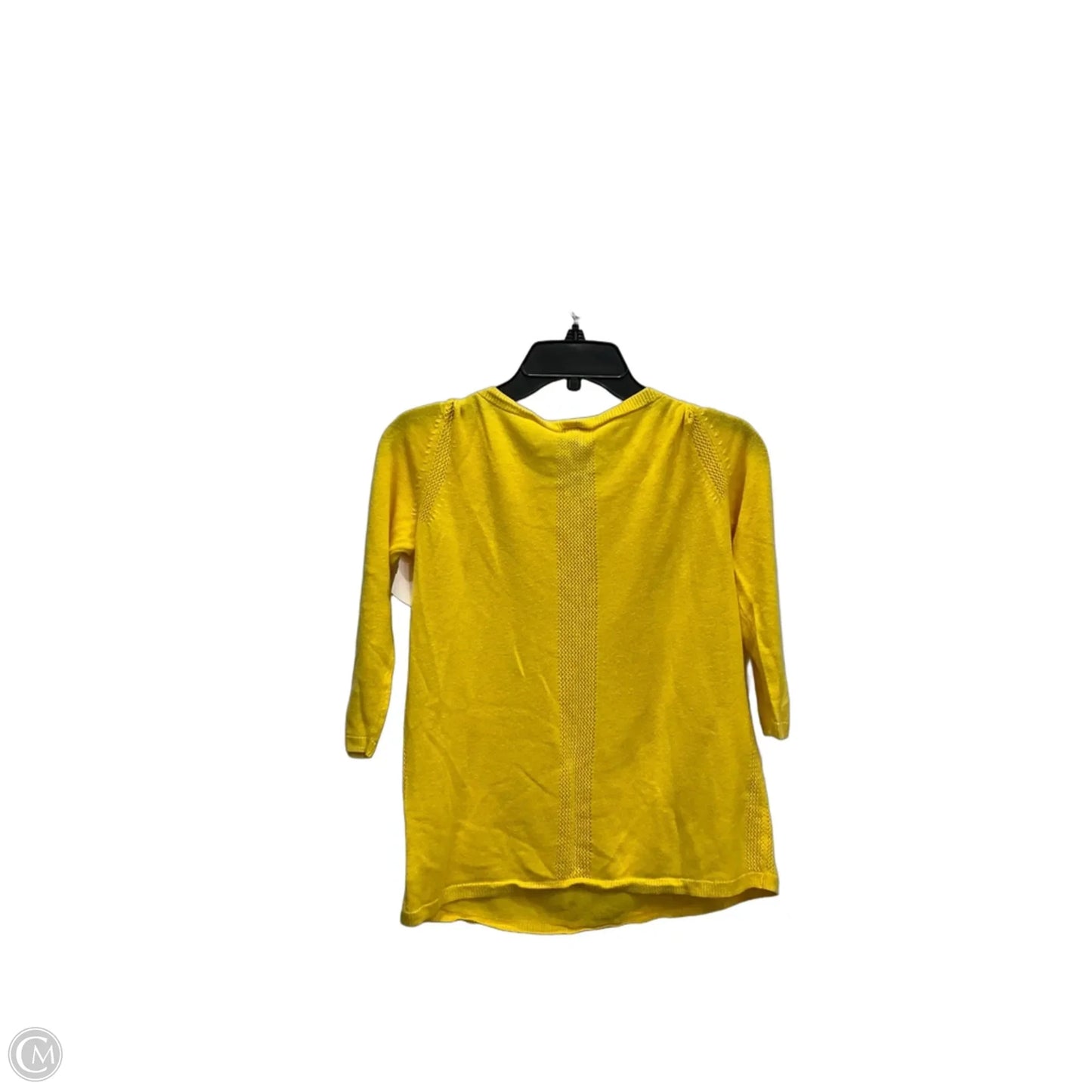 Sweater By Talbots In Yellow, Size: Xs