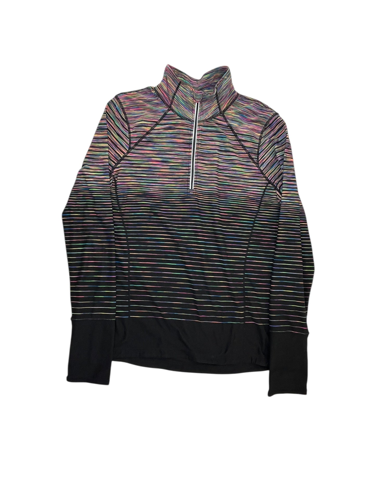 Athletic Top Ls Collar By Kirkland In Multi, Size:L