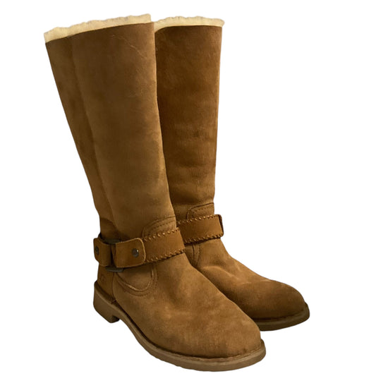 Boots Designer By Ugg In Tan, Size:7.5