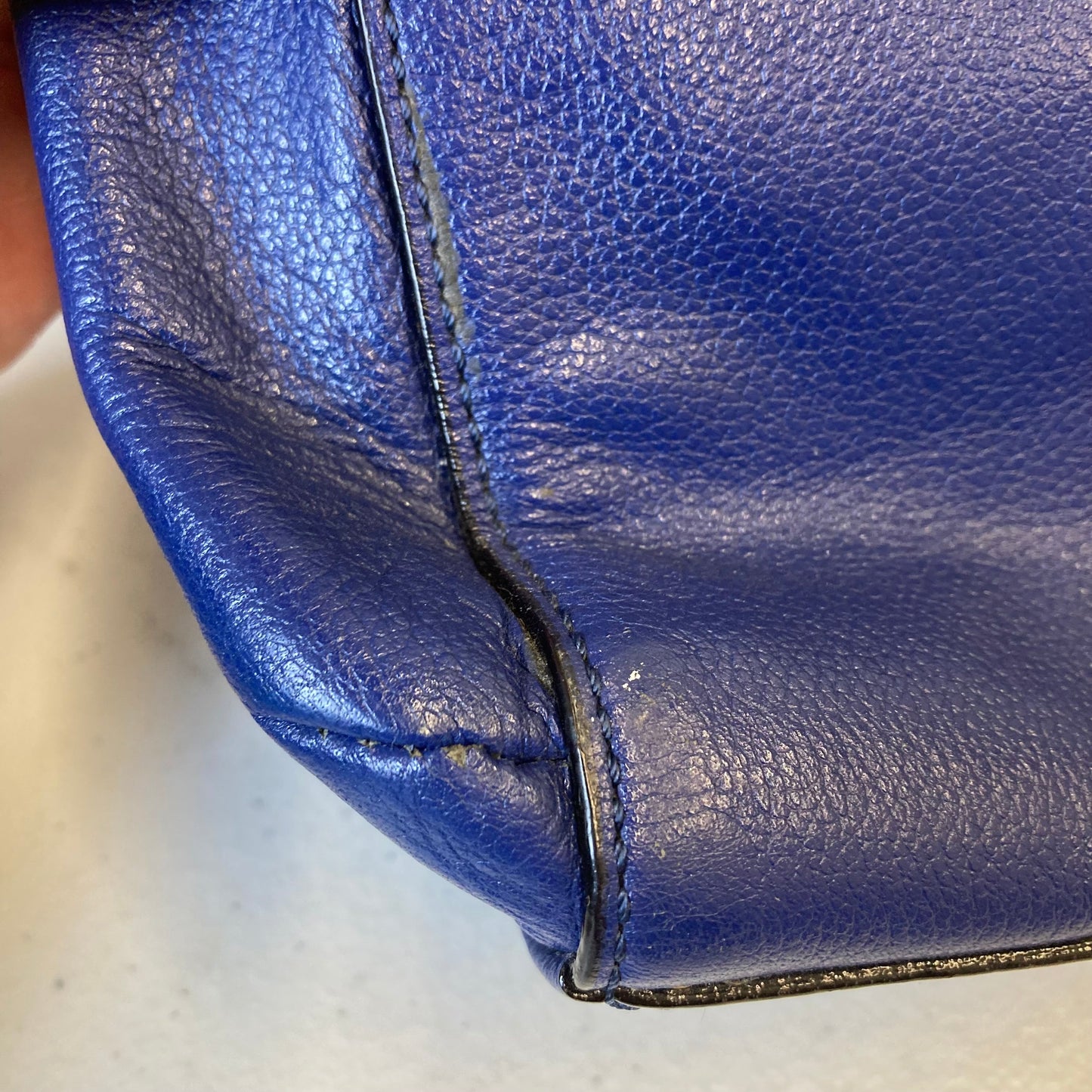 Handbag Designer By Kate Spade In Blue, Size:Medium