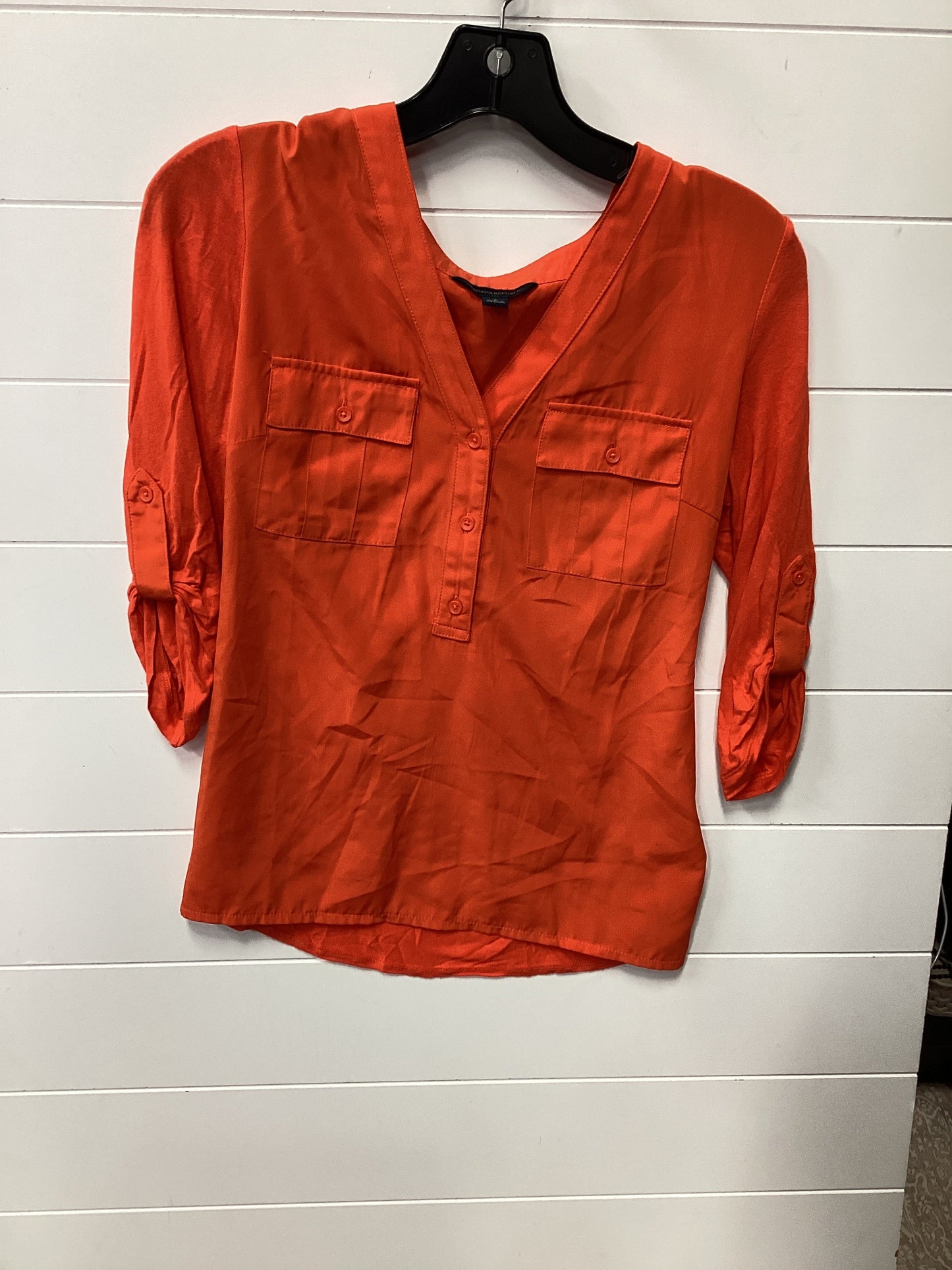 Top Ls By Banana Republic In Orange, Size:S