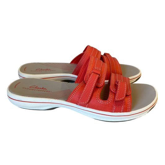 Sandals Sport By Clarks In Coral, Size:8