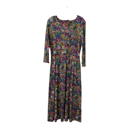 Dress Casual Maxi By Joules In Pink & Purple, Size:M