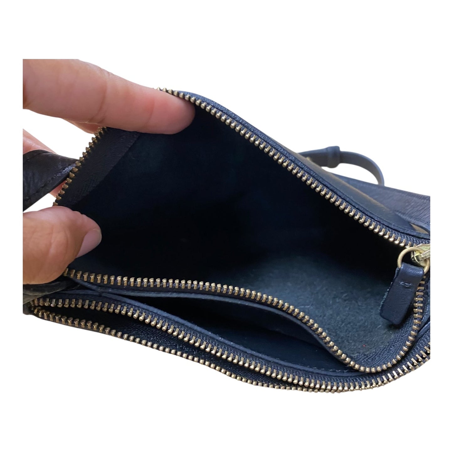 Crossbody Leather By minor history In Black, Size:Small