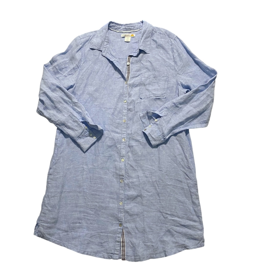 Top Ls By C And C In Blue, Size:Xl