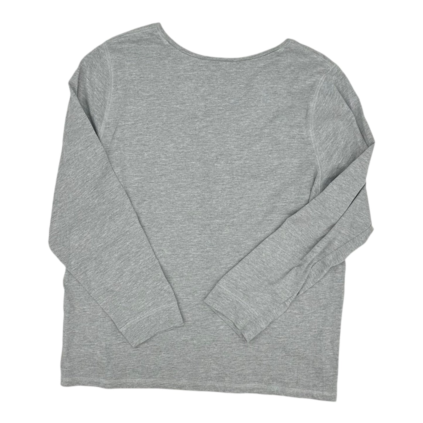 Top Ls By Cj Banks In Grey, Size:1X