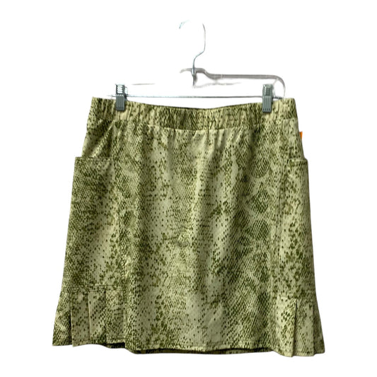 Athletic Skort By Zenergy By Chicos In Green, Size:S