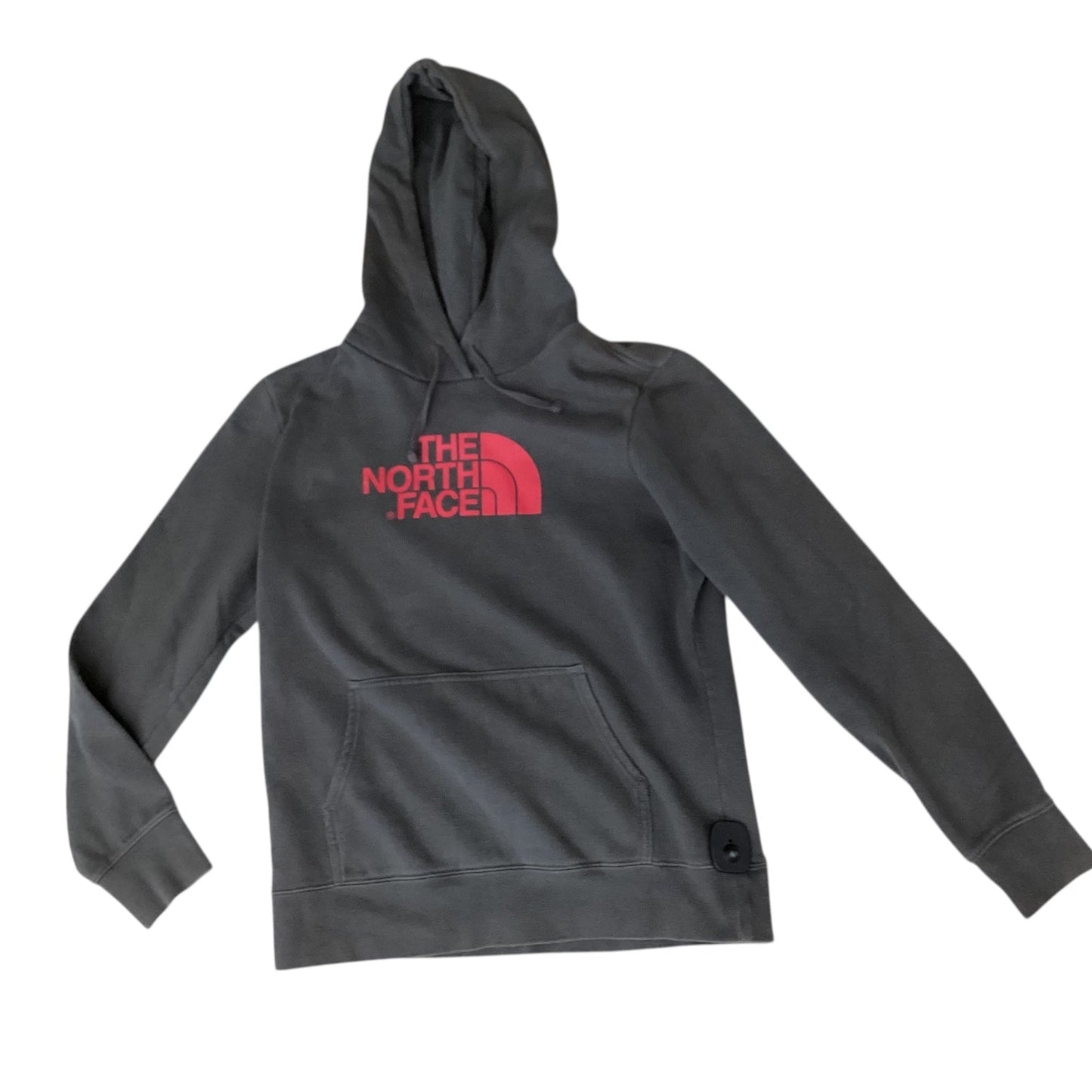 Athletic Sweatshirt Hoodie By The North Face In Grey, Size:L