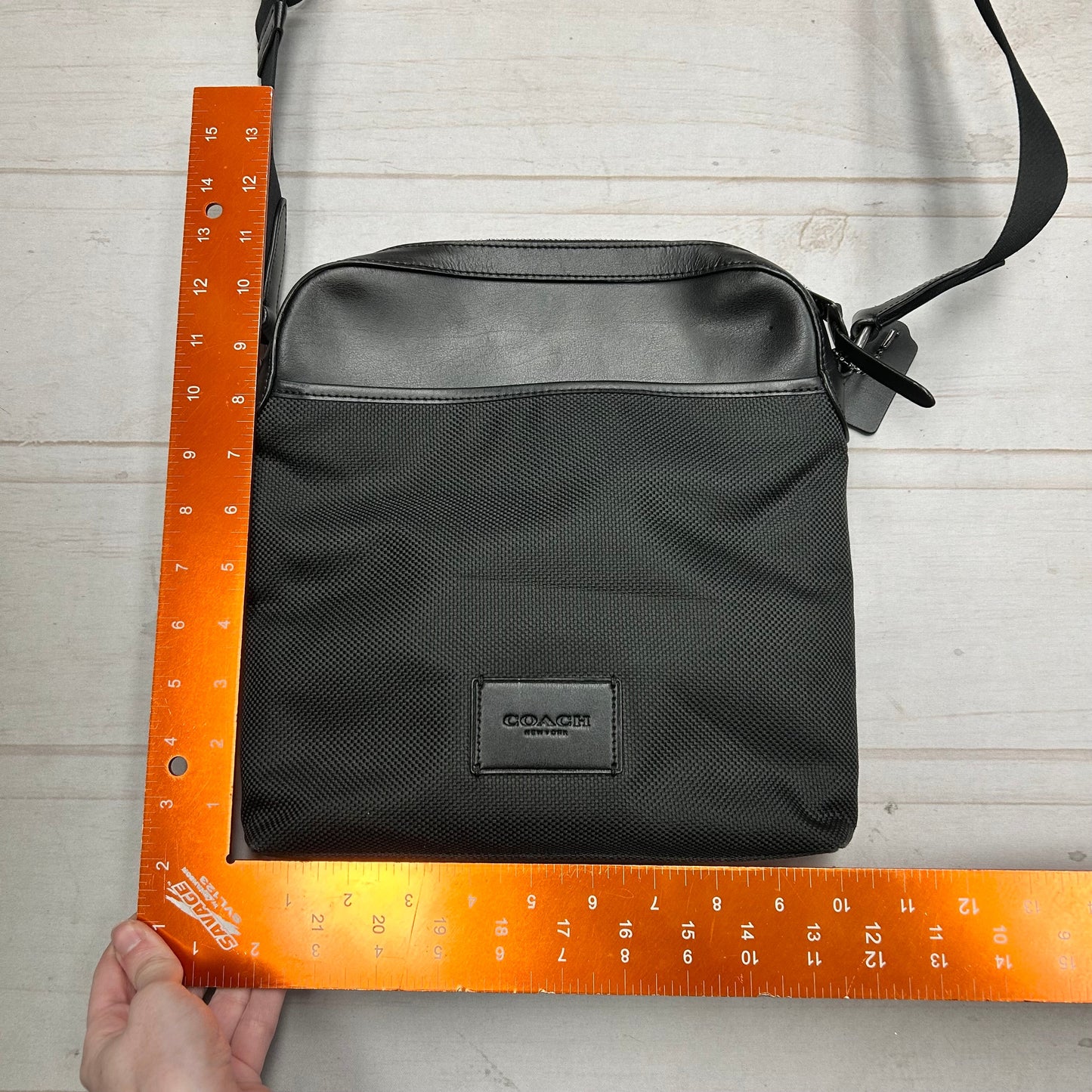 Crossbody Designer By Coach, Size: Medium