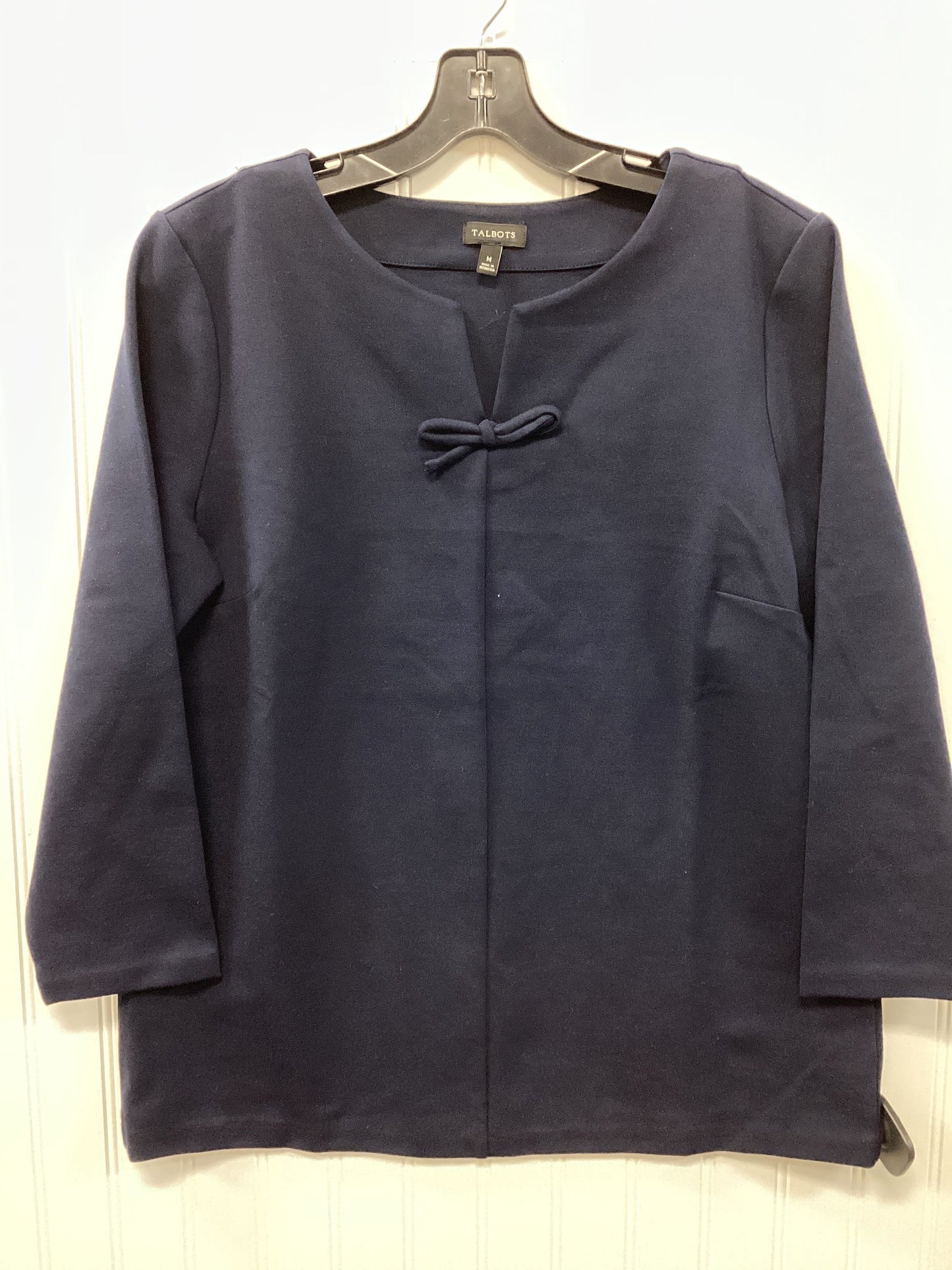 Top Ls By Talbots In Navy, Size:M
