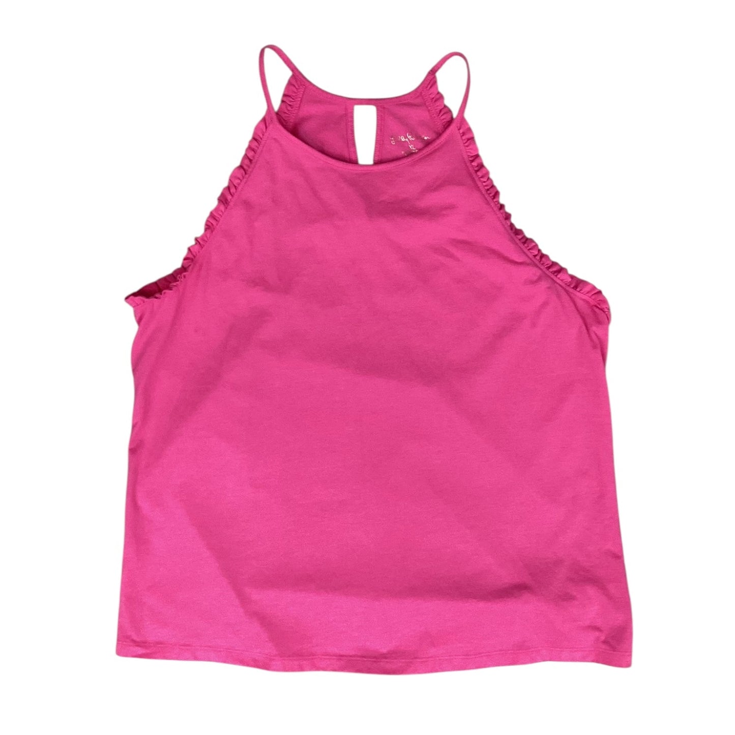 Top Sleeveless Designer By Lilly Pulitzer In Pink, Size:Xl