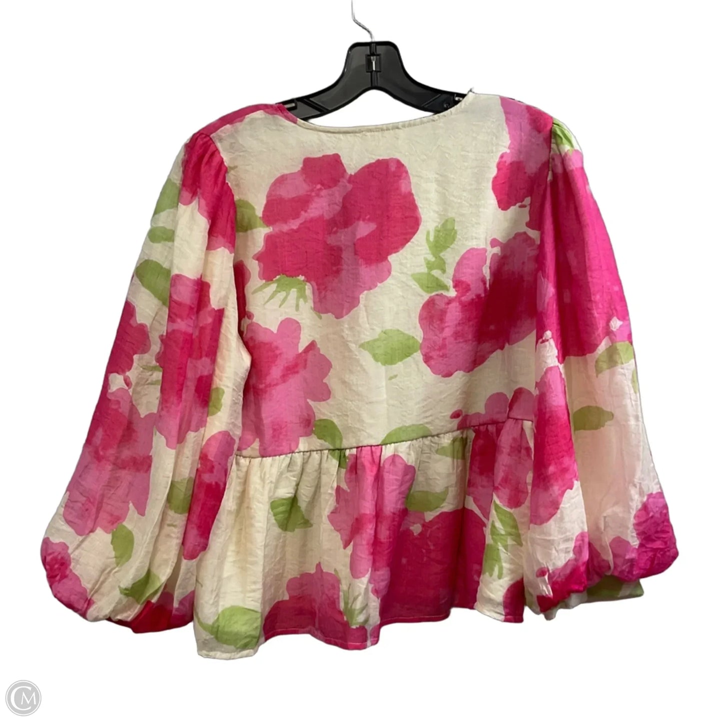 Top Long Sleeve By Jodifl In Pink, Size: M