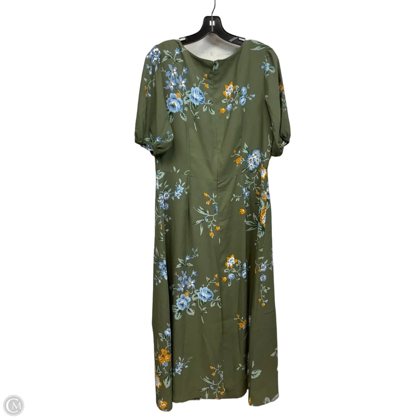 Dress Casual Midi By Loft In Green, Size: M