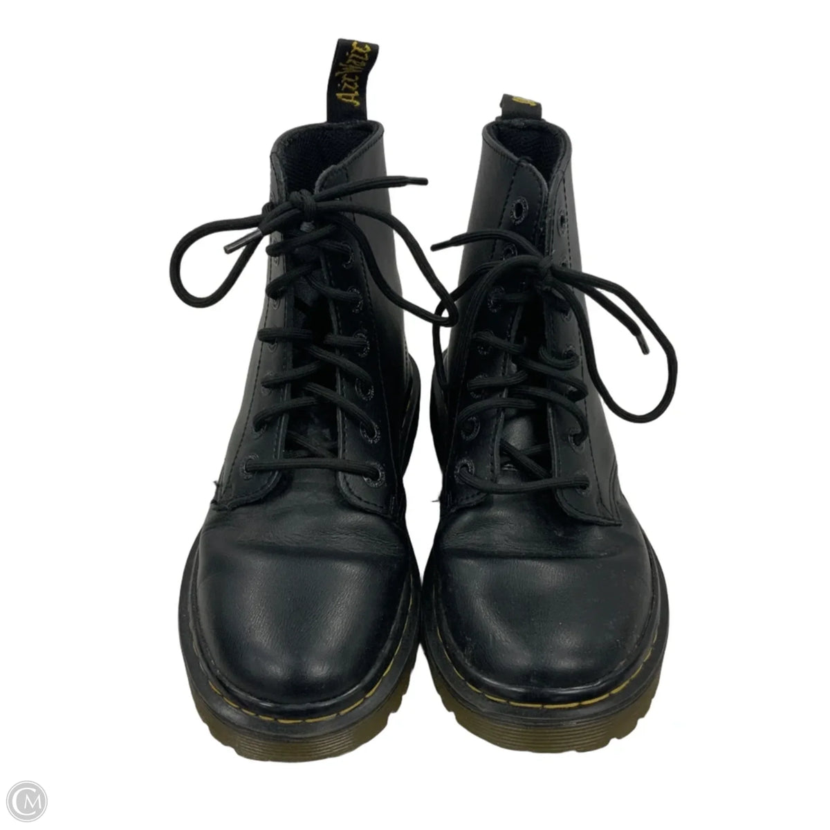 Boots Ankle Flats By Dr Martens In Black, Size: 5