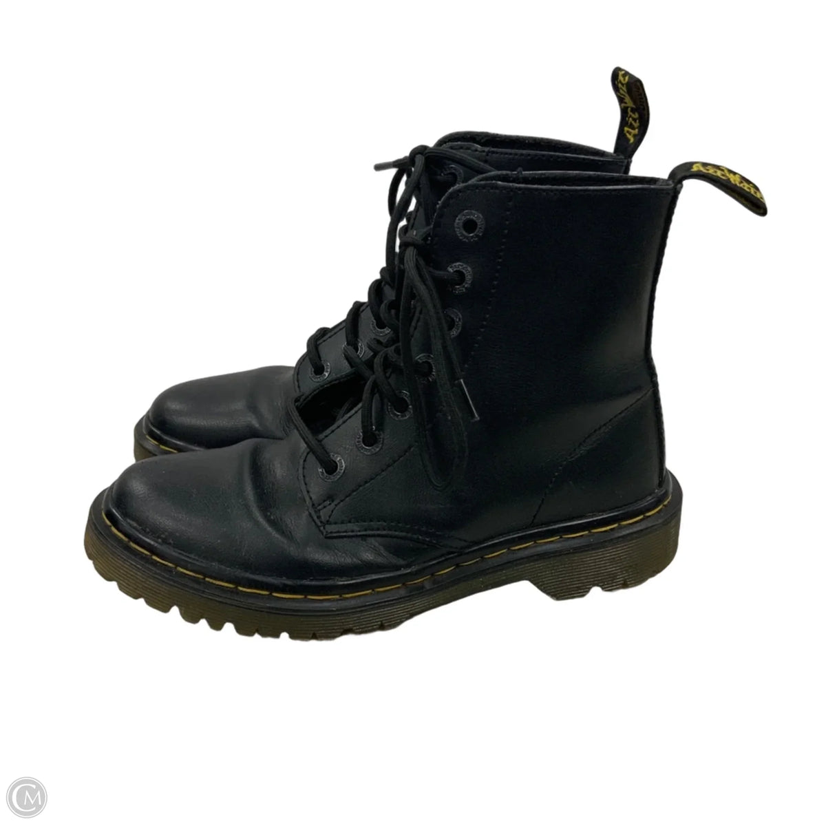 Boots Ankle Flats By Dr Martens In Black, Size: 5