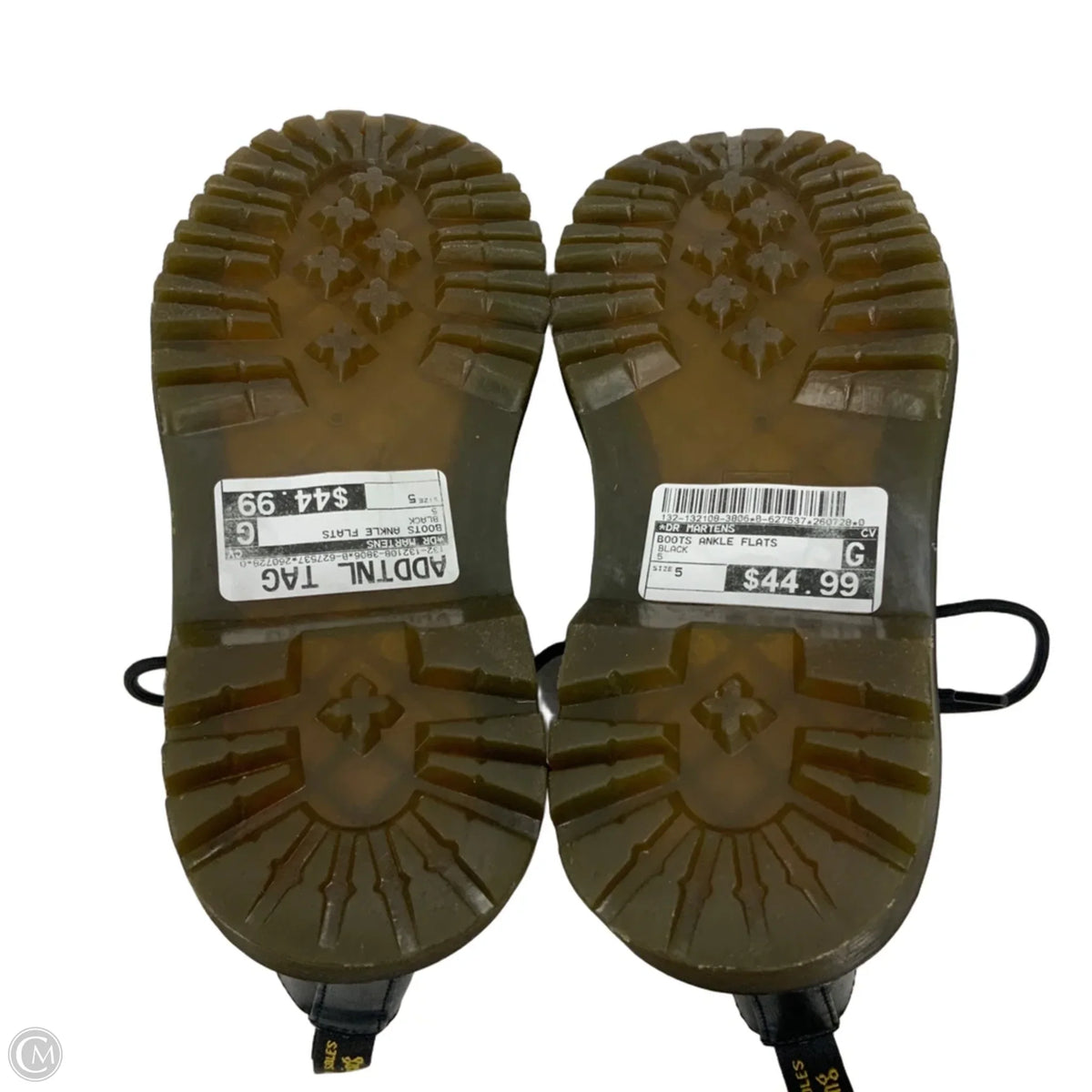 Boots Ankle Flats By Dr Martens In Black, Size: 5