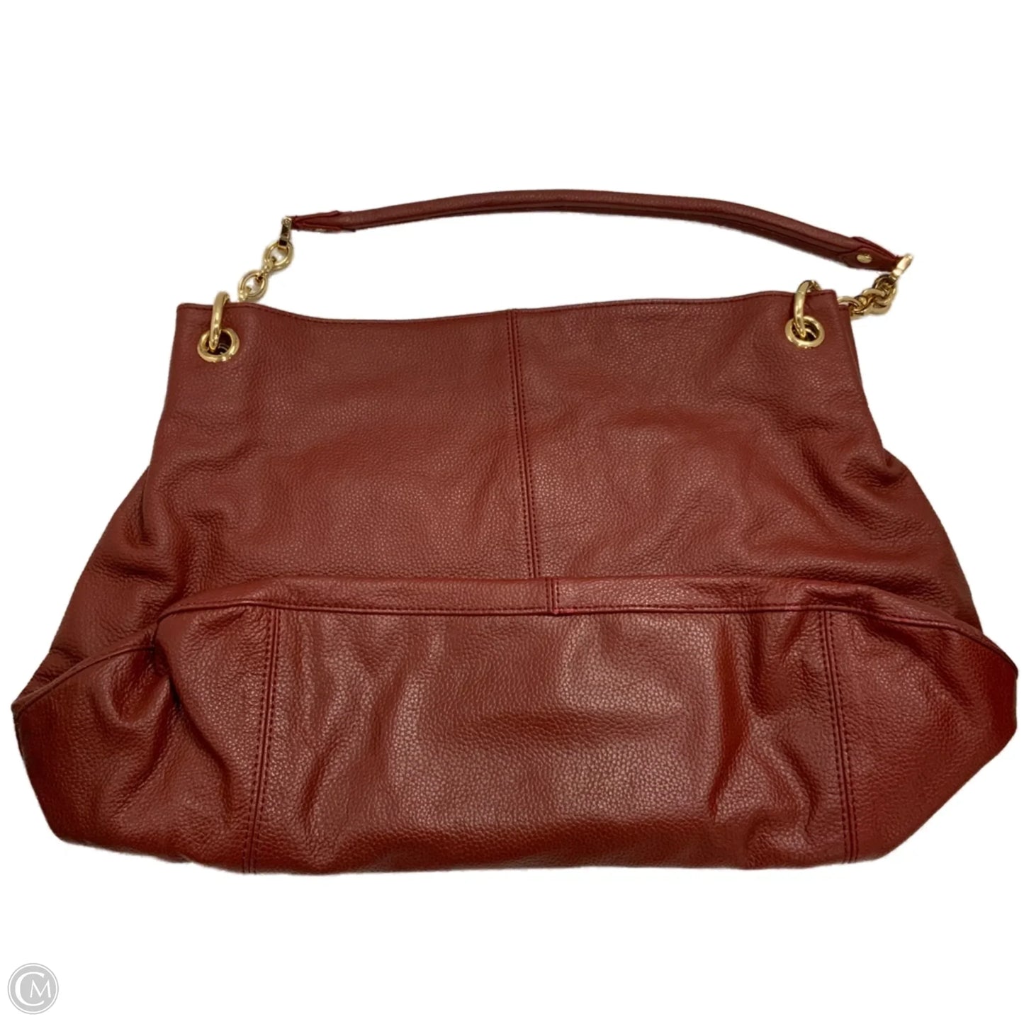 Handbag Leather By Cuore&Pelle, Size: Large