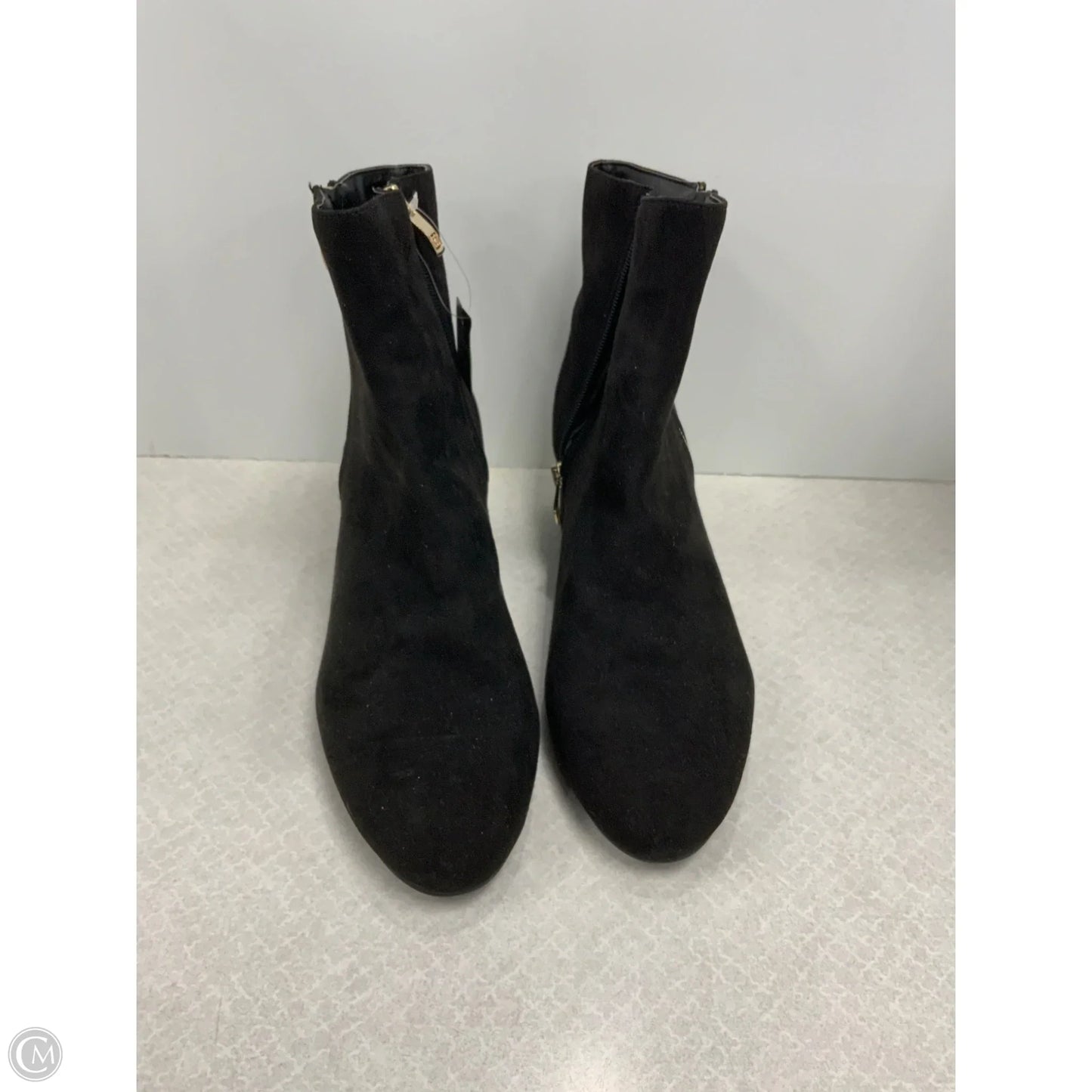 Boots Ankle Heels By Liz Claiborne In Black, Size: 11