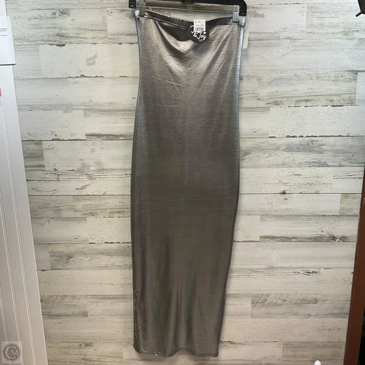 Dress Casual Maxi By JOLIE & JOY In Silver, Size: M
