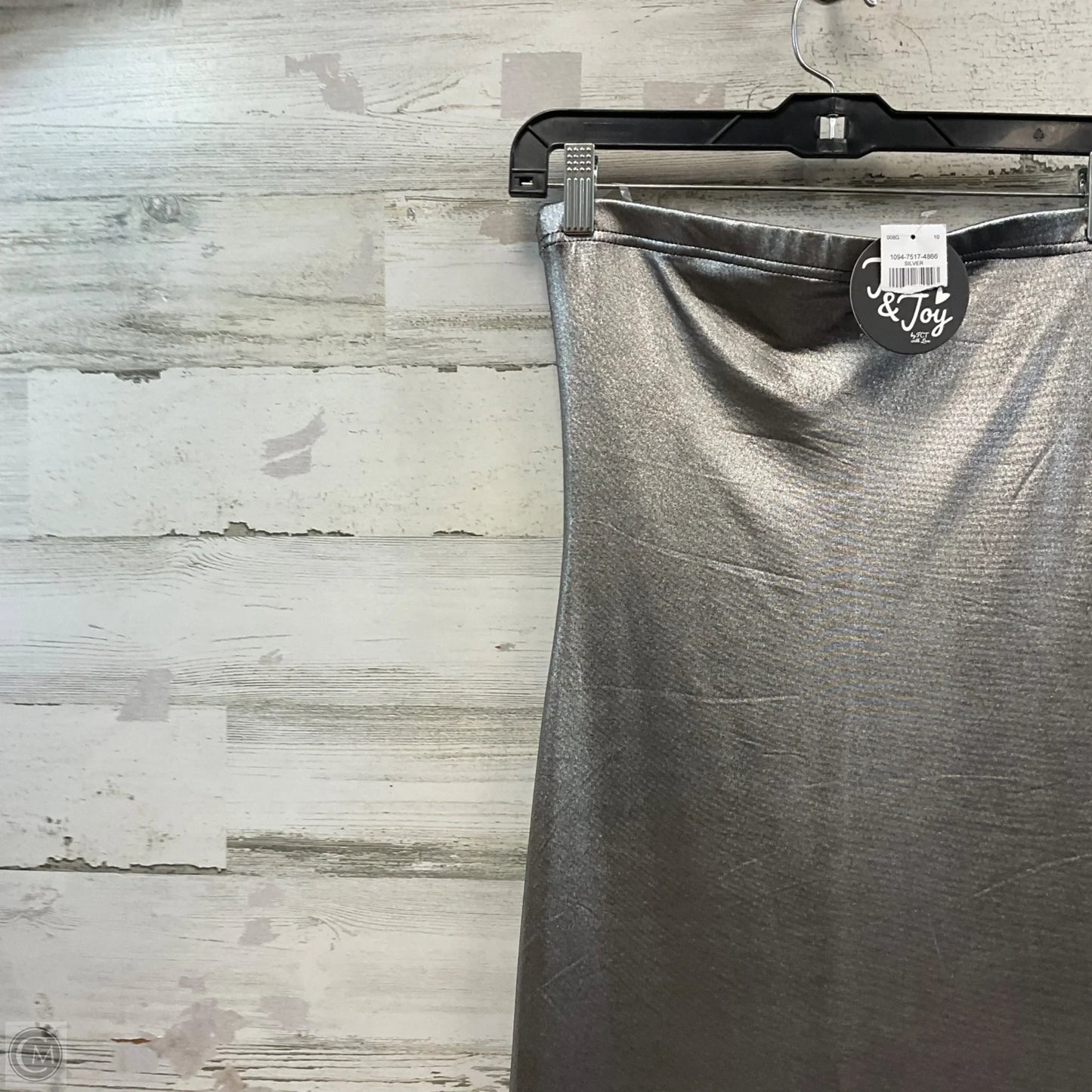 Dress Casual Maxi By JOLIE & JOY In Silver, Size: M